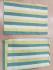 BEDSHEET STRIPE 90X108 2 PILLOW COVER